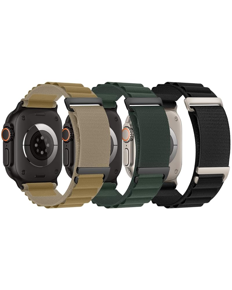 その他 Apple - Apple Watch Ultra Green Alpine Loop Amazon.com: Apple Watch Ultra [GPS + Cellular 49mm] Titanium